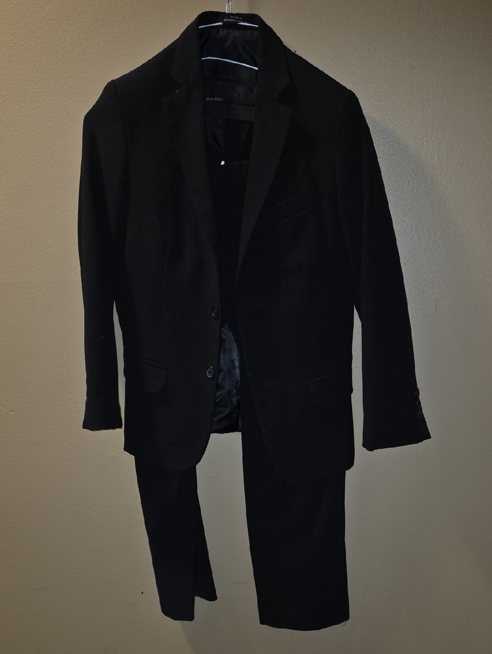 Calvin KLEIN Black Two-Piece Blazer and Trouser Set